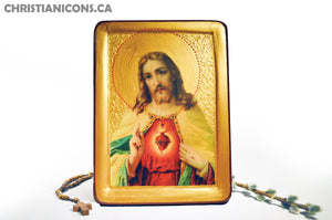 Icon “Sacred Heart of Jesus” - Christian Icons