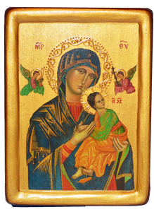 Icon "Our Lady of Perpetual Help" Rome, (XV cent.) - Christian Icons