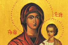 Icon “Virgin Hodegetria” or “Our Lady of the Way” - iconographer Juvenal Mokritsky - Christian Icons
