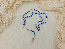 Rosary with Cross of Holy Pope John Paul II, Crystals - Christian Icons