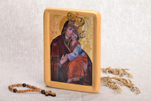 Icon "Krekhiv Mother of God" (Verhratskaya) XVII cent. - Christian Icons