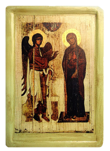 Icon “The Ustyug Annunciation ” (XII cent.) - Christian Icons