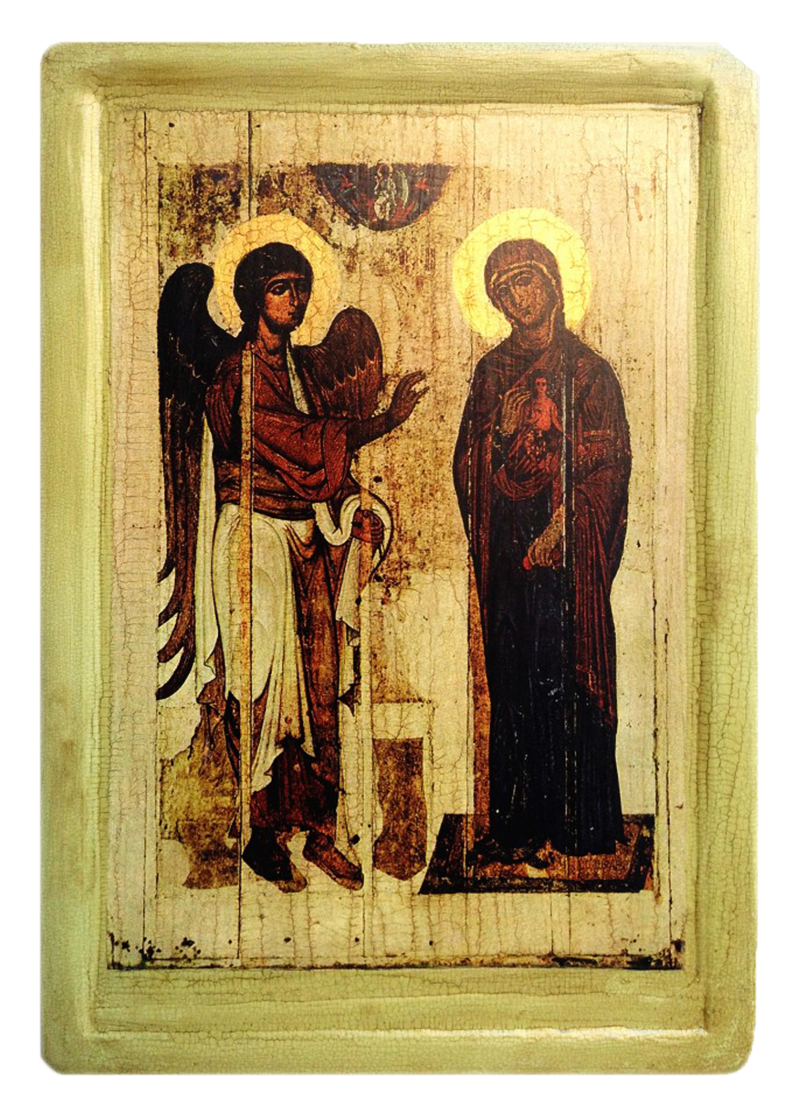 Icon “The Ustyug Annunciation ” (XII cent.) - Christian Icons