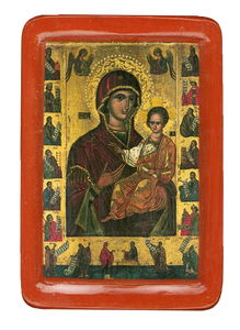Icon “Belzska Virgin Hodegetria ”(XV cent.) - Christian Icons