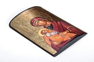 Traveling Icon "Mother of God - Nursing the Child" - Christian Icons