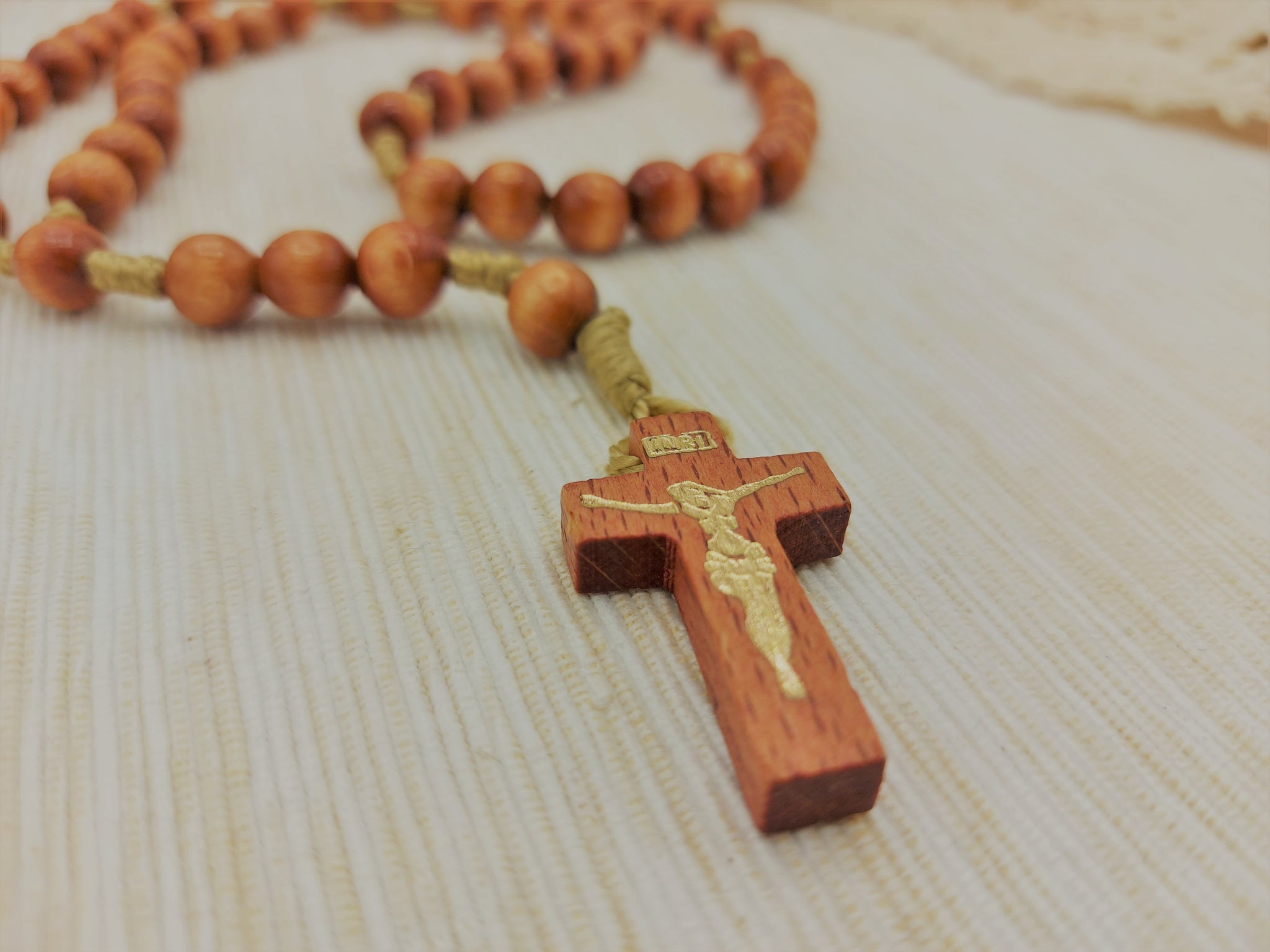 Men's Italian Black Wood Rosary – Church Supply Store