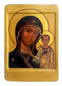 Icon  "Virgin of Kazan" - Christian Icons