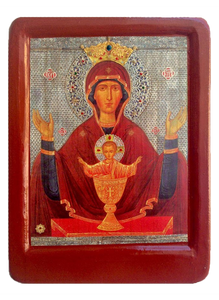 Icon Virgin Mary "The Inexhaustible Cup" - Christian Icons