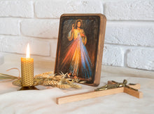 Handmade Icon "Divine Mercy" - Christian Icons