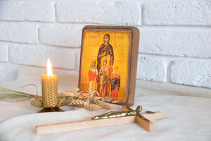 Handmade Icon “Saint Sophia" - Christian Icons
