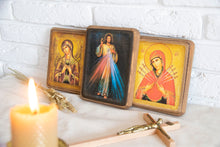 Handmade Icon "Divine Mercy" - Christian Icons