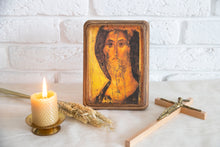 Handmade Icon "Christ Pantocrator" by Andrei Rublev - Christian Icons